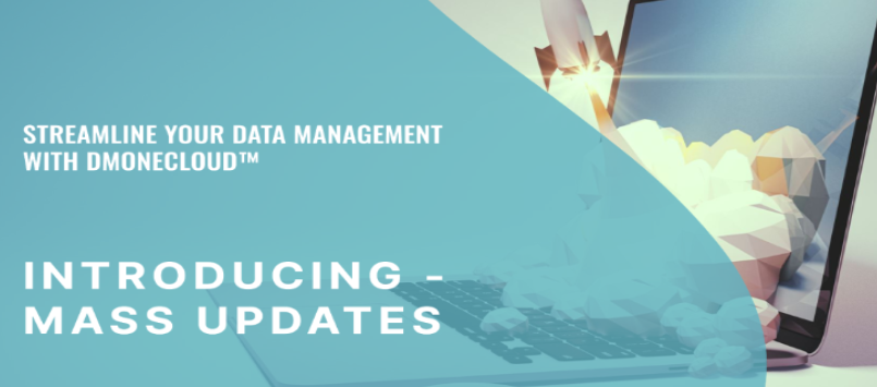 DMOneCloud Mass Updates feature for Oracle data management