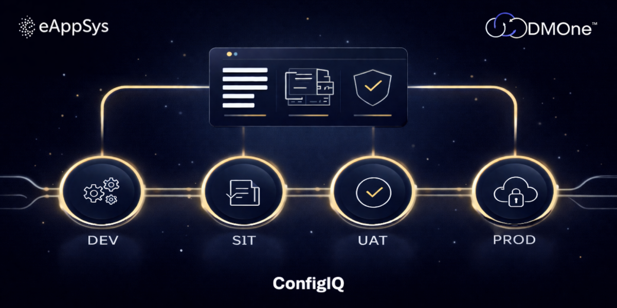 Oracle Fusion configuration management with ConfigIQ across DEV, SIT, UAT and PROD environments
